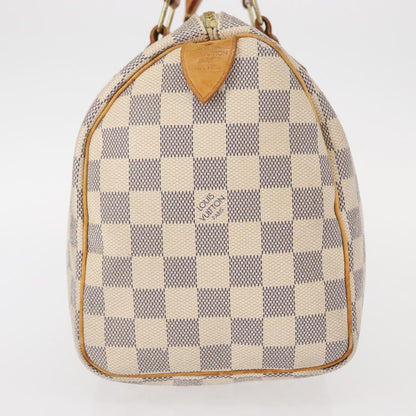 Louis Vuitton Speedy Mini HL Handbag Damier, BEIGE, CANVAS, Handbag
