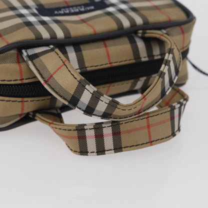 Burberry Nova Check Nylon, Beige, Nylon, Handbag