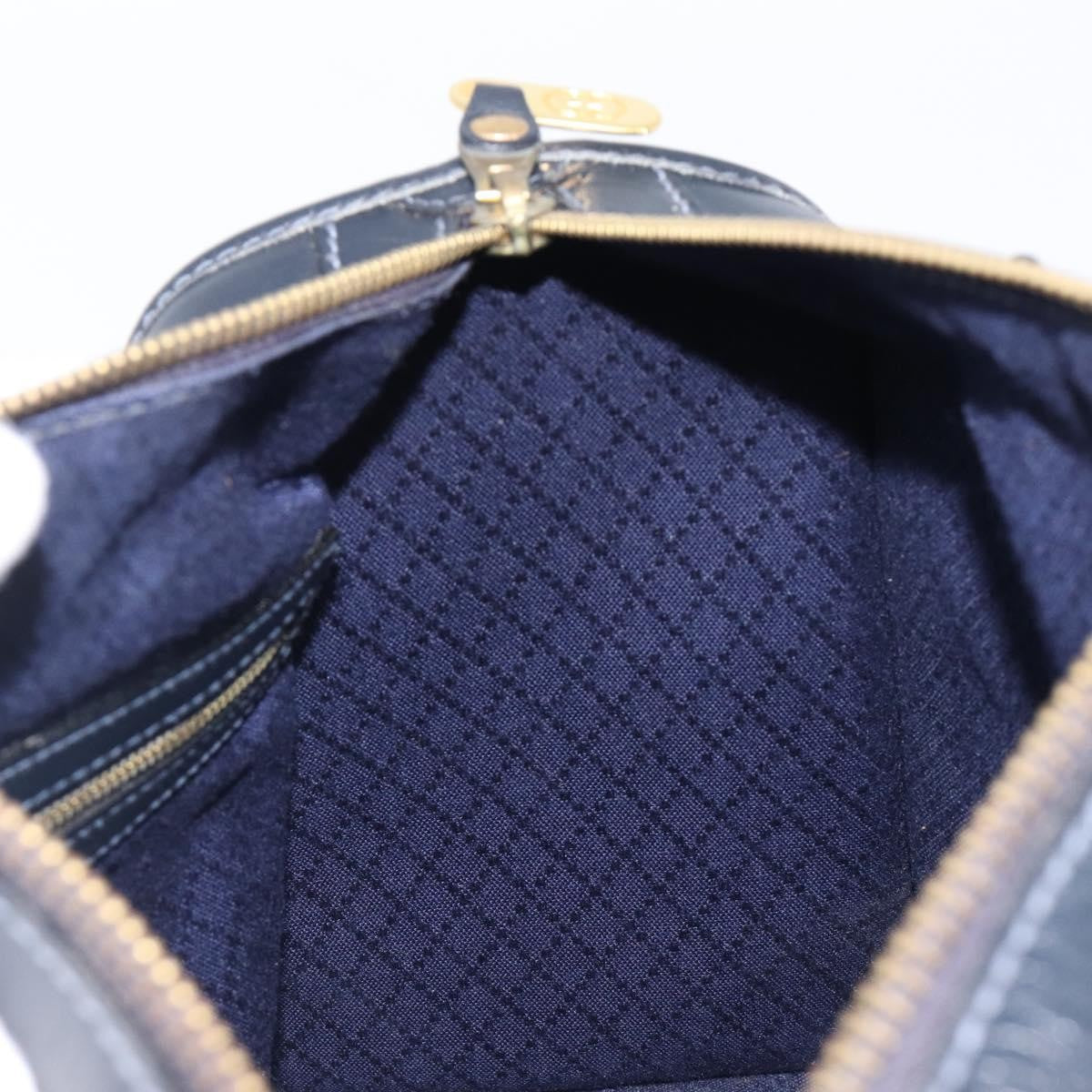 Gucci Vintage Web Boston GG Canvas, Navy, Canvas, Handbag