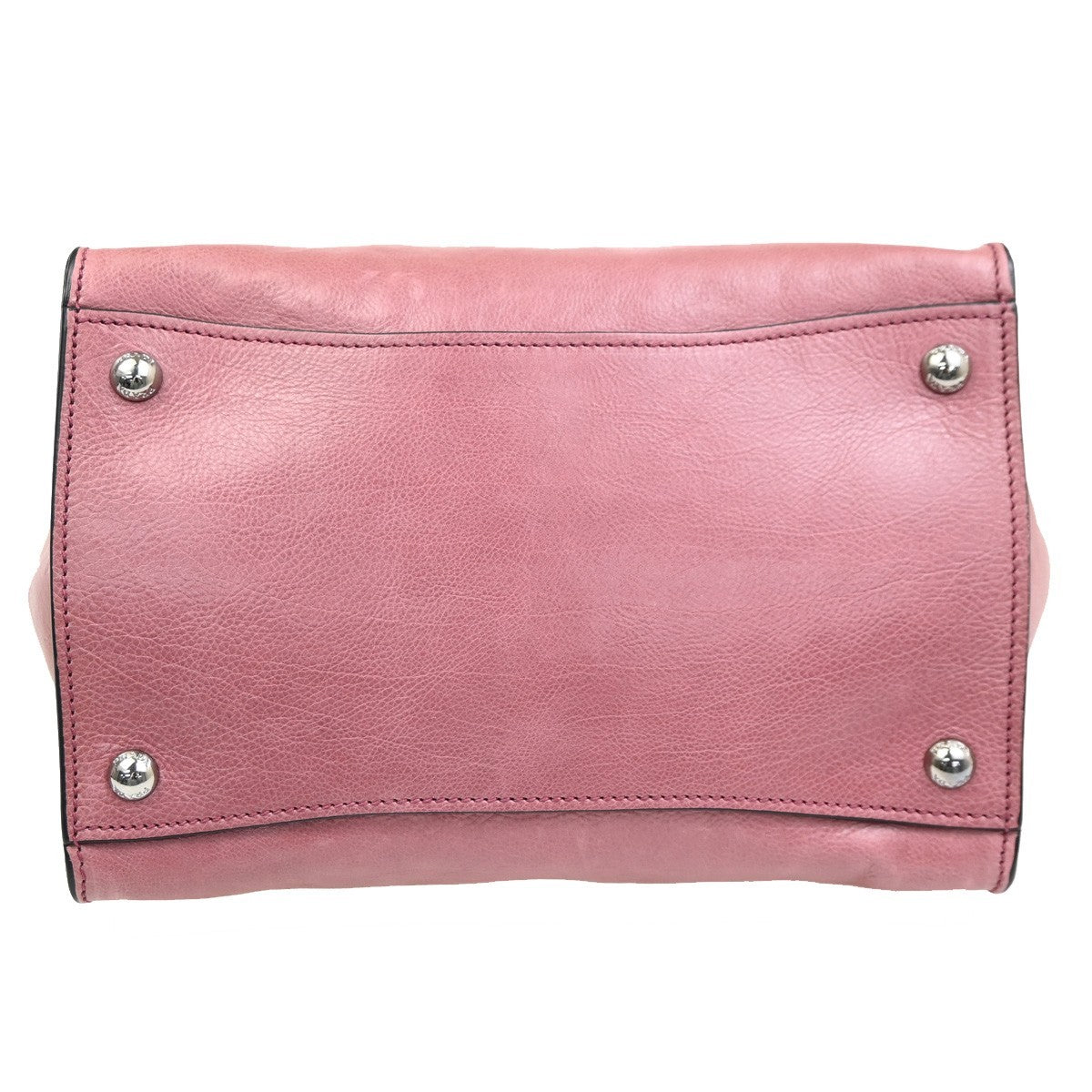Prada Double Zip Lux Convertible Saffiano Leather, Pink, Leather, Tote Bag