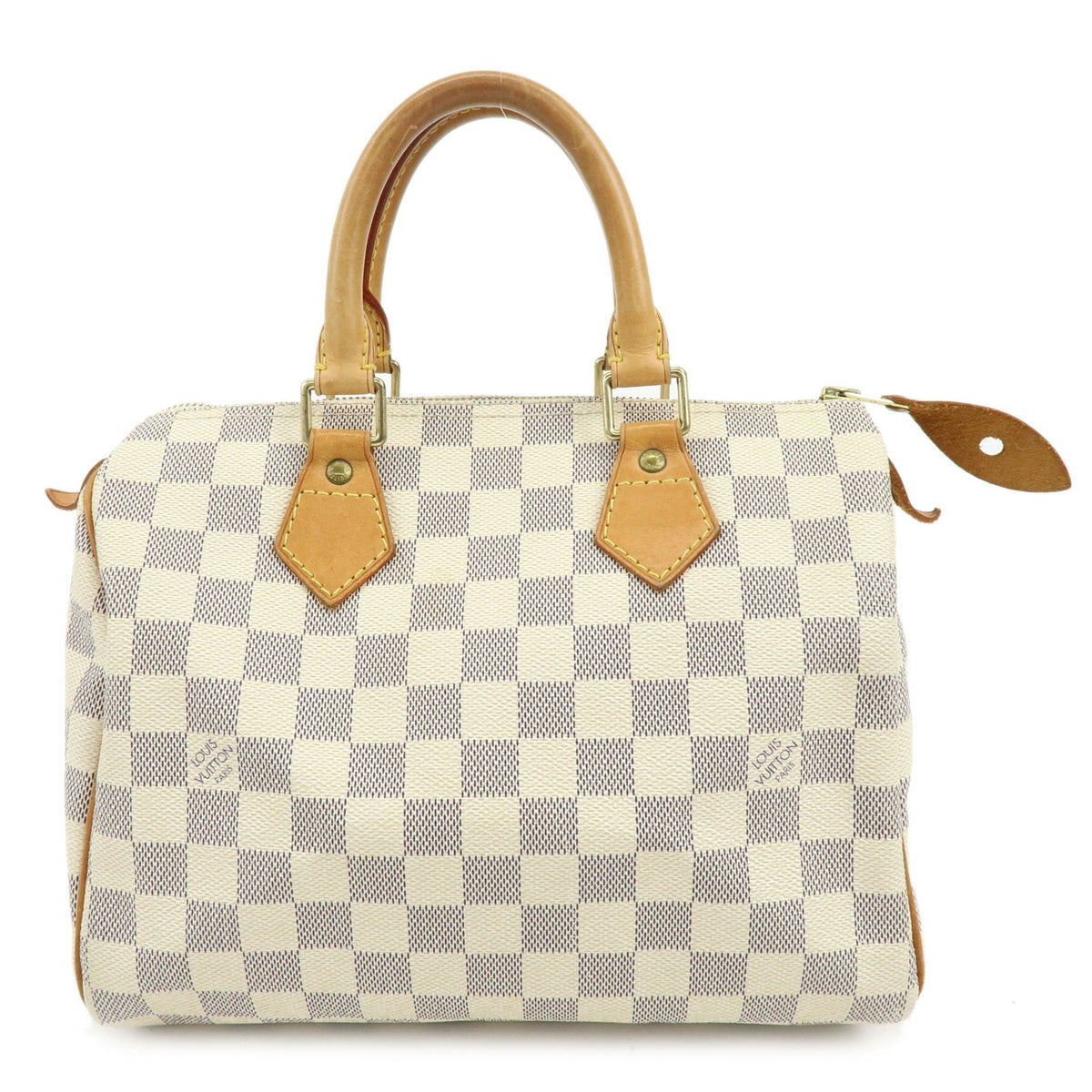 Louis Vuitton Speedy Damier, Beige, Canvas, Handbag