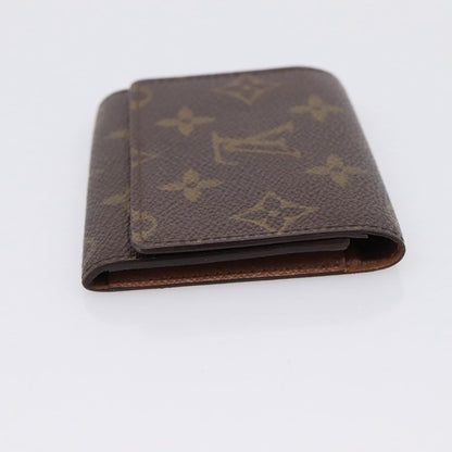 Louis Vuitton Bifold Card Case Canvas, Brown, Canvas, Clutch