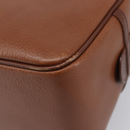 Burberry Vintage Boston Leather, Brown, Leather, Handbag