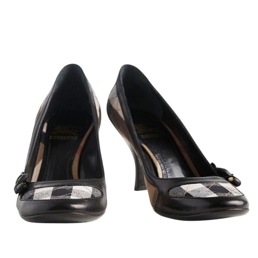 Γόβες Burberry 7.5 US Black Nova Check