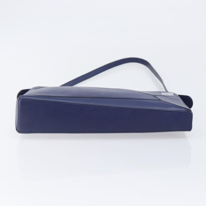 Loewe Puzzle Clutch Leather, Navy, Leather, Clutch