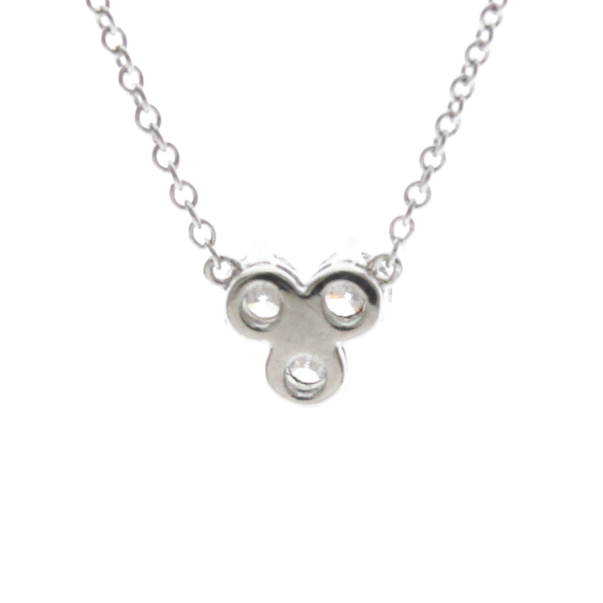 Tiffany & Co. Aria Pendant Platinum and Diamonds, Silver, Platinum, Necklace
