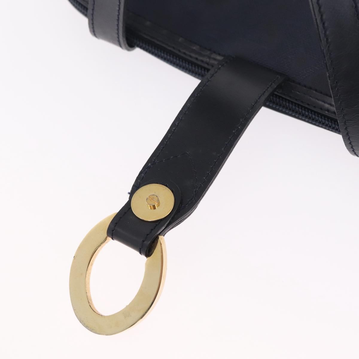 Christian Dior Trotter Canvas, Navy, Canvas, Handbag