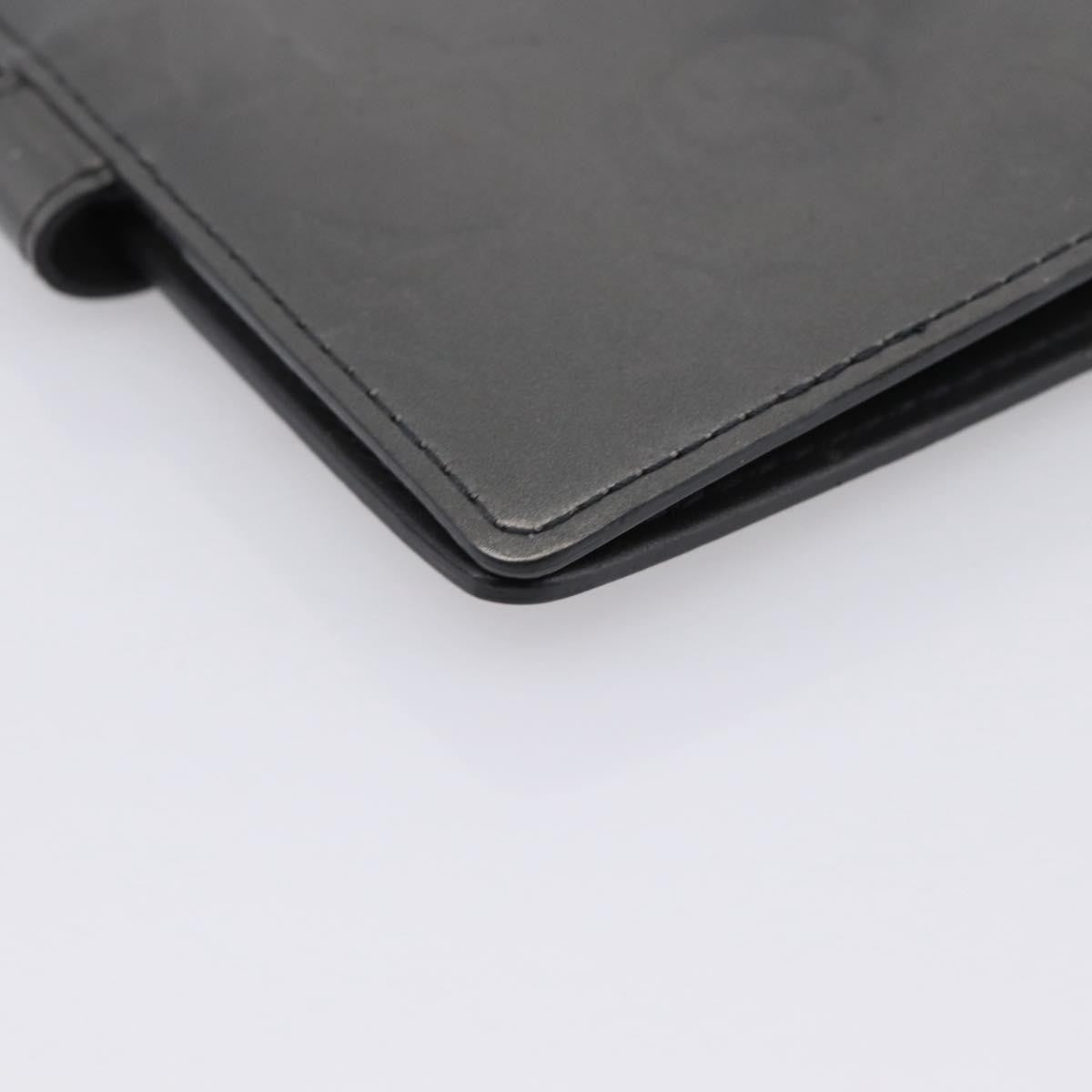 Louis Vuitton Agenda Cover Monogram Empreinte Leather, Gray, Canvas, Wallet