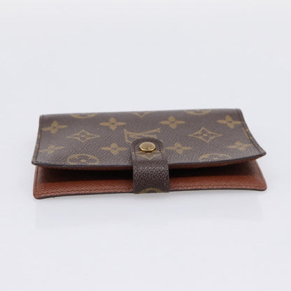 Louis Vuitton Agenda Cover Monogram Canvas, Brown, Canvas, Wallet