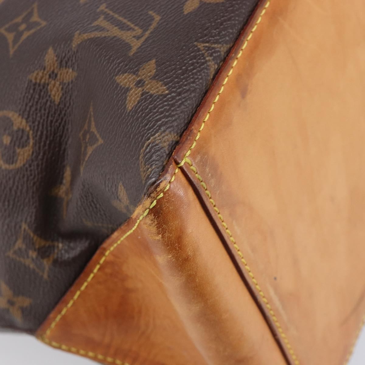 Louis Vuitton Cabas Mezzo Monogram Canvas, Brown, Canvas, Tote Bag