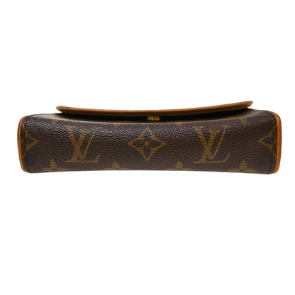 Louis Vuitton Florentine Waist Monogram Canvas, Brown, Canvas, Handbag