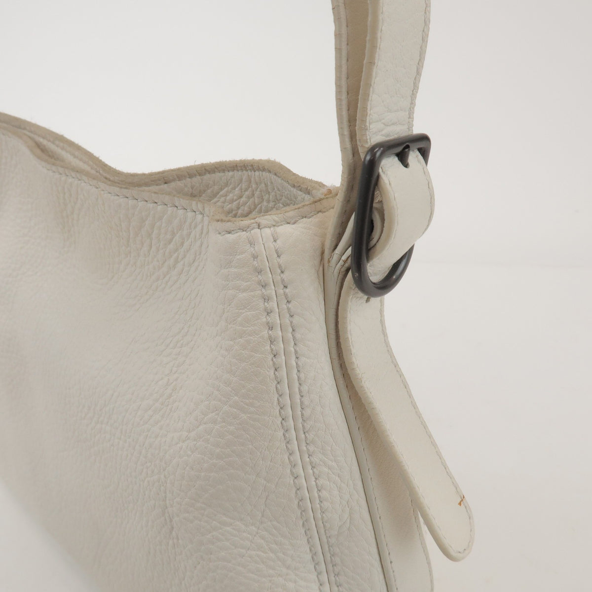 Bottega Veneta Shoulder Leather, White, Leather, Shoulder Bag