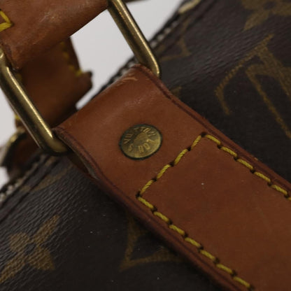 Louis Vuitton Keepall Monogram Canvas, Brown, Canvas, Travel Bag