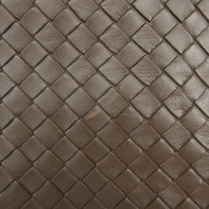 Bottega Veneta Shoulder Intrecciato Nappa, Brown, Leather, Shoulder Bag