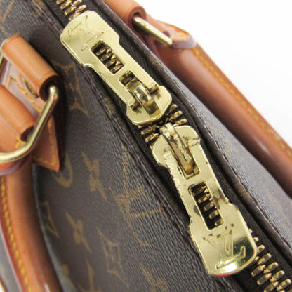Louis Vuitton Alma Monogram Canvas, Brown, Canvas, Handbag