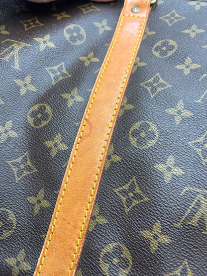 Louis Vuitton Keepall Monogram Canvas, Brown, Canvas, Travel Bag