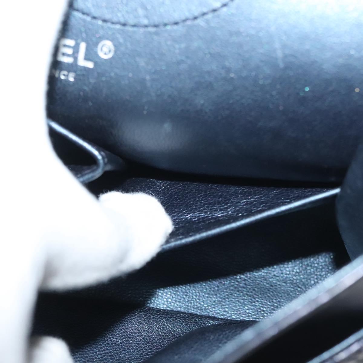 Chanel Hybrid Reissue Double Flap Bag Quilted Lambskin, NAVY, LEATHER, Shoulder bag