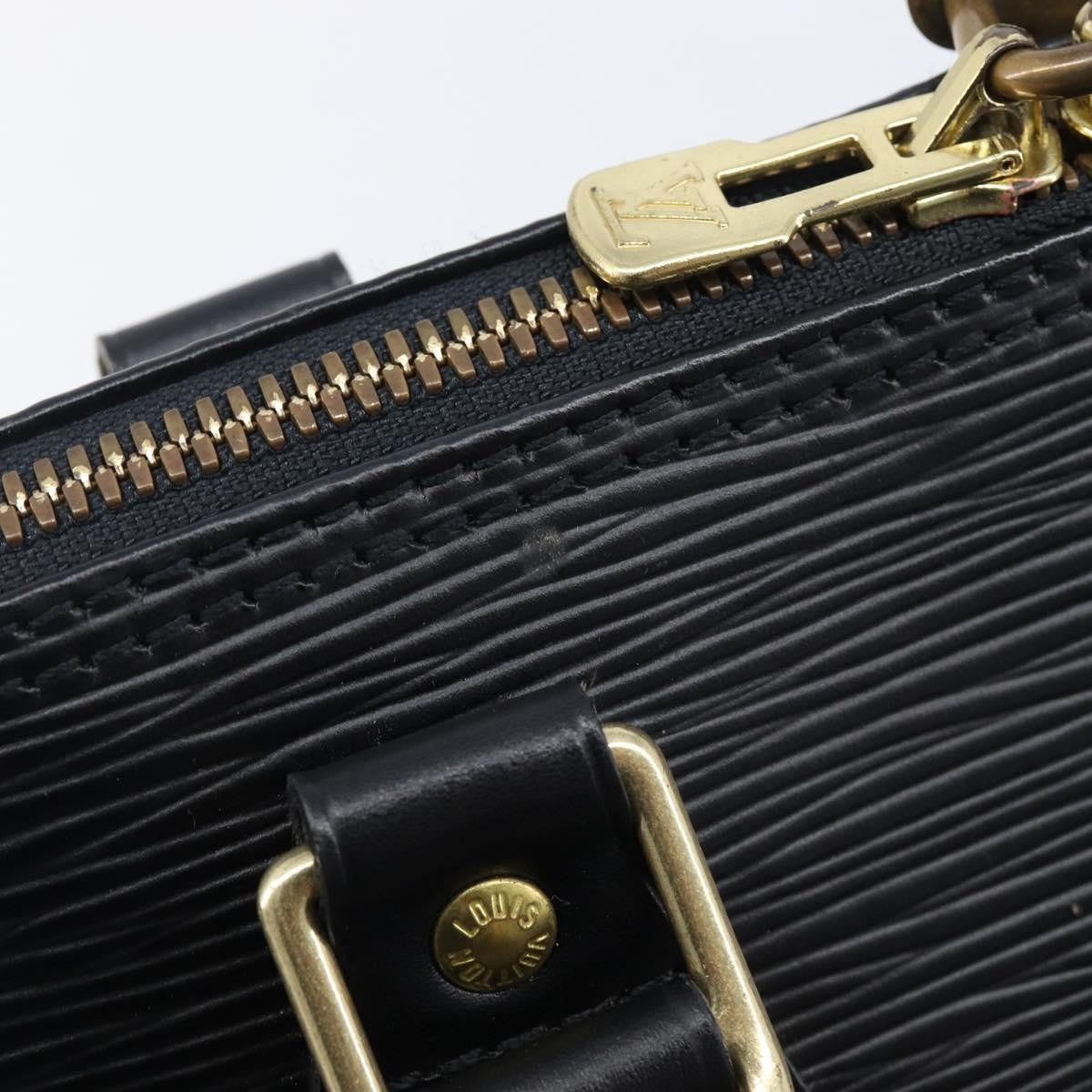 Louis Vuitton Vintage Alma Epi Leather, Black, Leather, Handbag