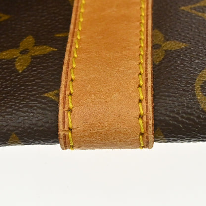 Louis Vuitton Keepall Monogram, Brown, Canvas, Travel Bag