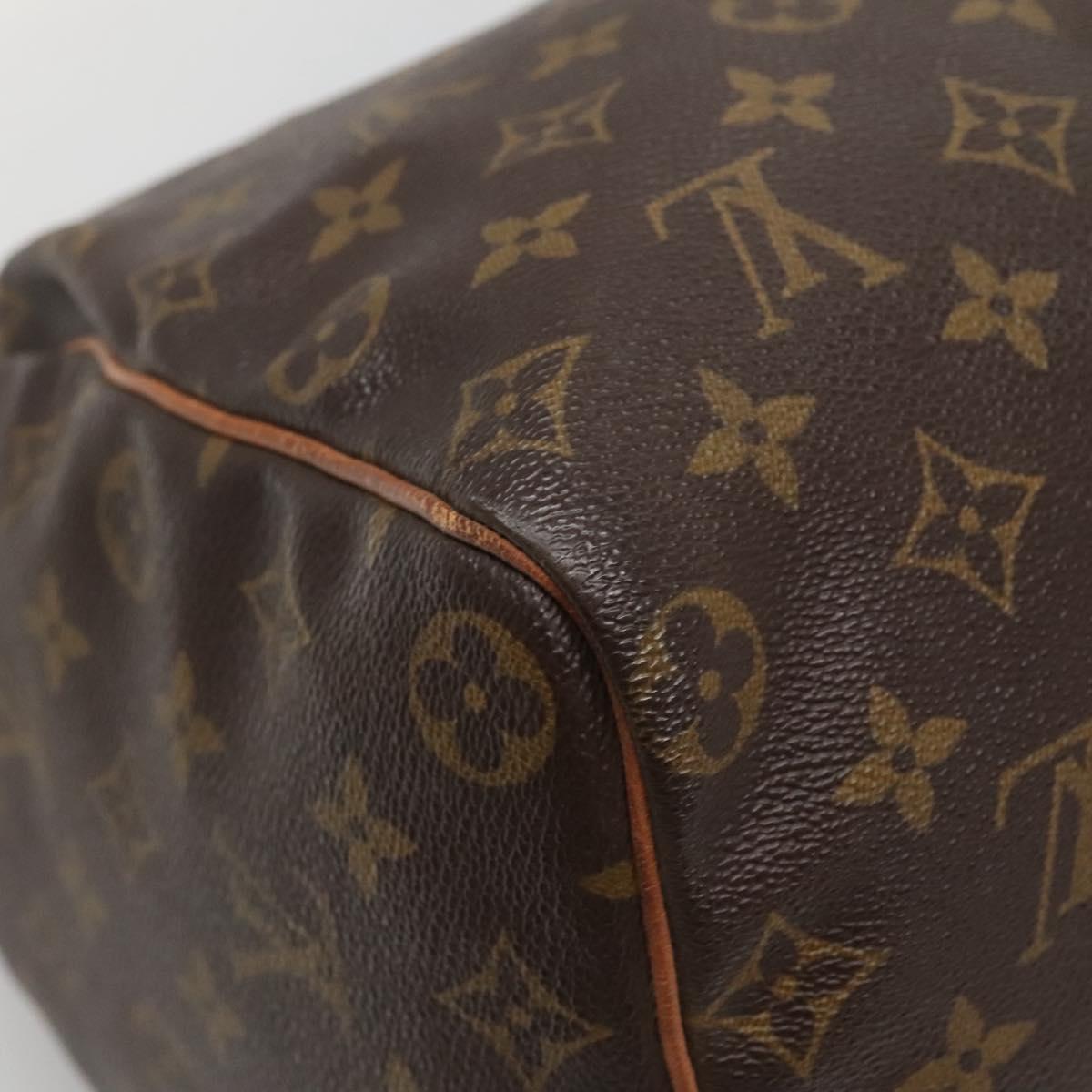 Louis Vuitton Speedy Bandouliere Bag Monogram Canvas, BROWN, CANVAS, Handbag