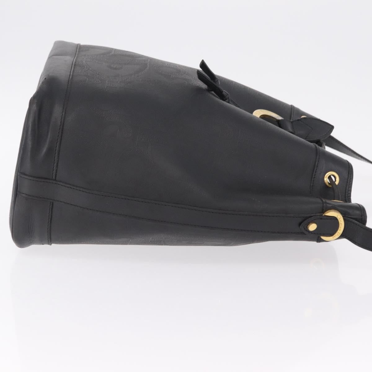 Christian Dior Trotter shoulder Canvas, Black, Canvas, Handbag