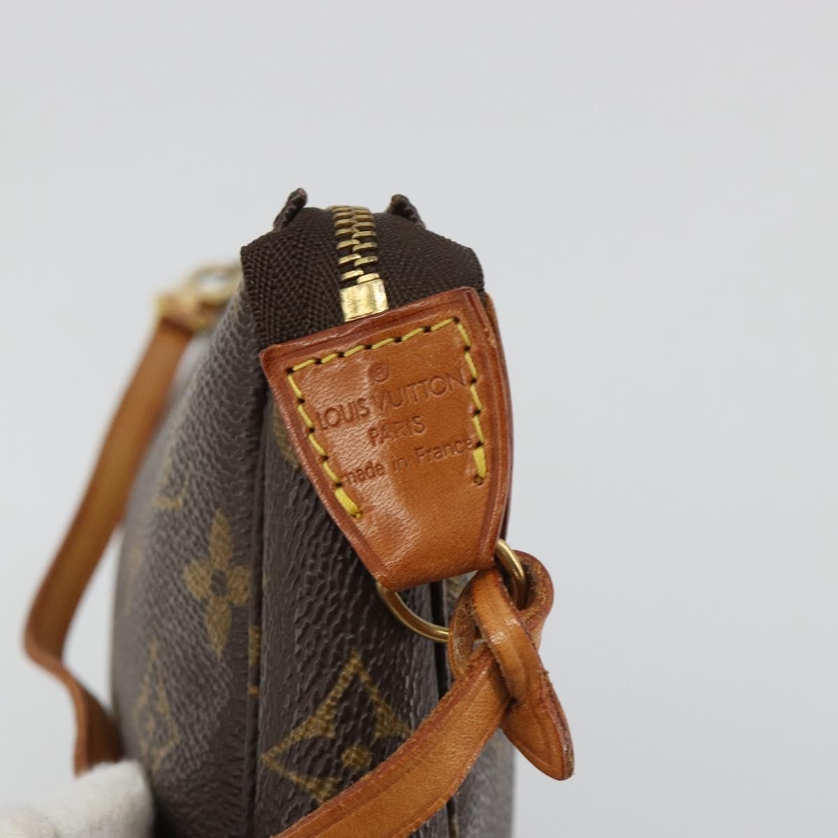 Louis Vuitton Pochette Accessoires NM Monogram Canvas, Brown, Canvas, Clutch