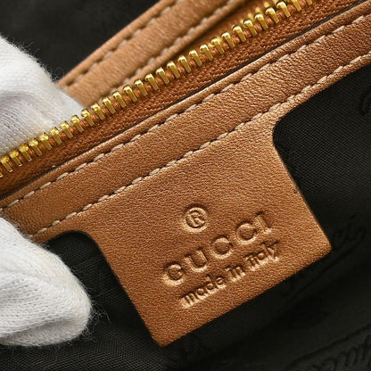 Gucci Twins GG Canvas with Leather, Beige, Canvas, Tote Bag
