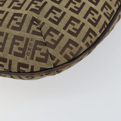 Fendi Mamma Baguette Zucca canvas, BROWN, CANVAS, Handbag