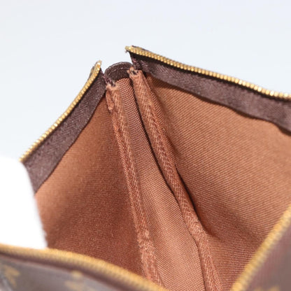 Louis Vuitton Pochette Accessoires NM Monogram Canvas, Brown, Canvas, Clutch