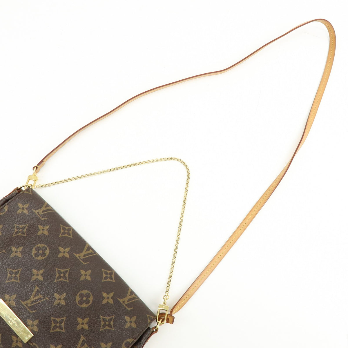 Louis Vuitton Favorite Monogram Canvas, Brown, Canvas, Handbag