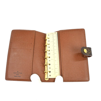 Louis Vuitton Agenda Cover Monogram Canvas, Brown, Canvas, Wallet