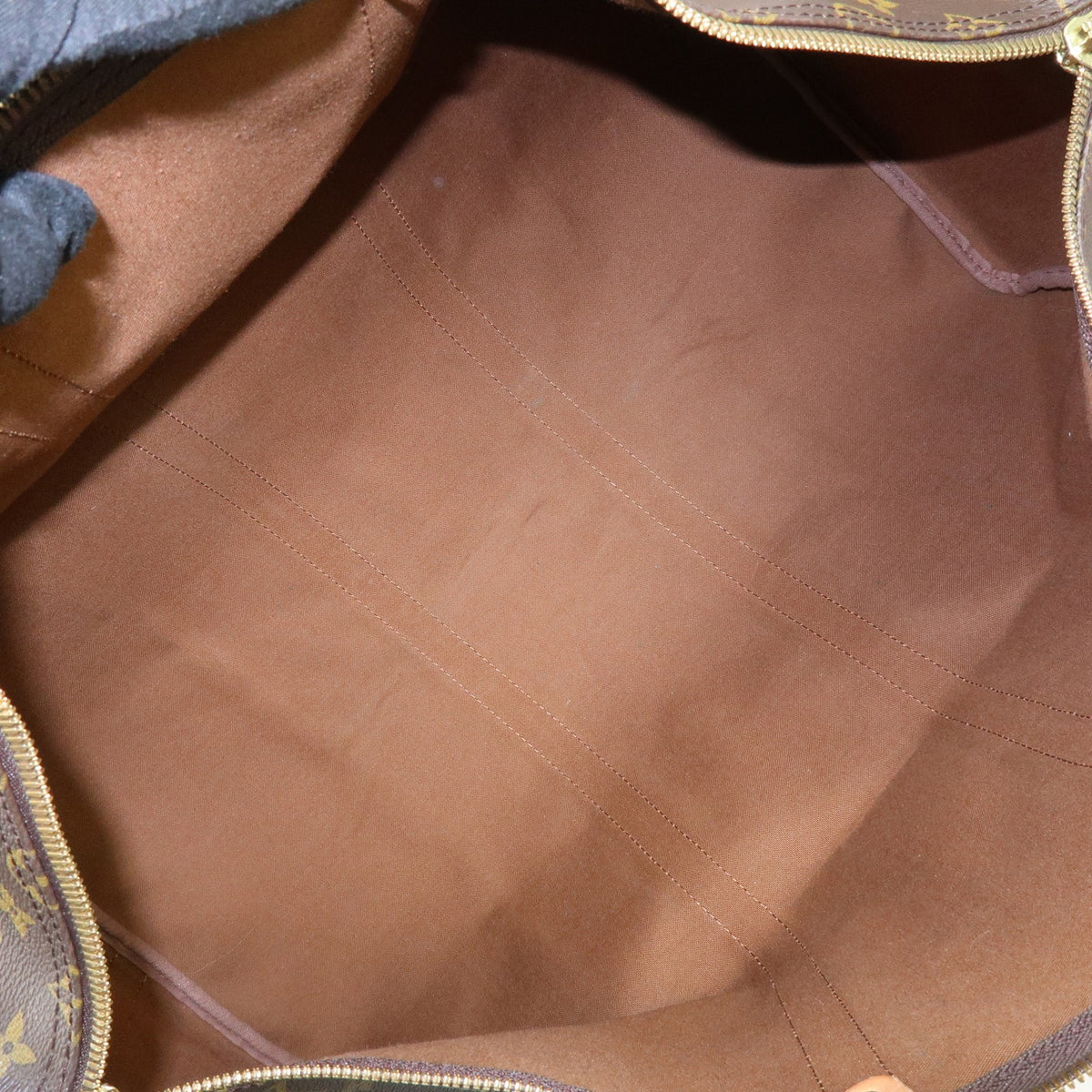 Louis Vuitton Keepall Bandouliere Monogram Canvas, Brown, Canvas, Travel Bag