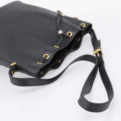 Christian Dior Vintage Honeycomb Canvas, Black, Canvas, Shoulder Bag