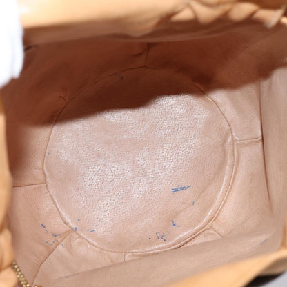 Celine Vintage Macadam Canvas and Leather, Brown, Canvas, Shoulder Bag