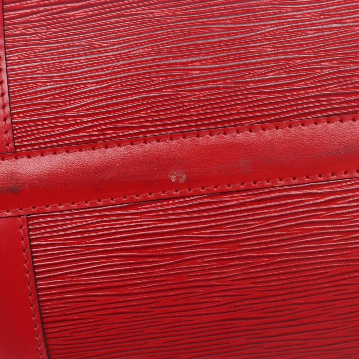 Louis Vuitton Keepall Epi Leather, Red, Leather, Travel Bag