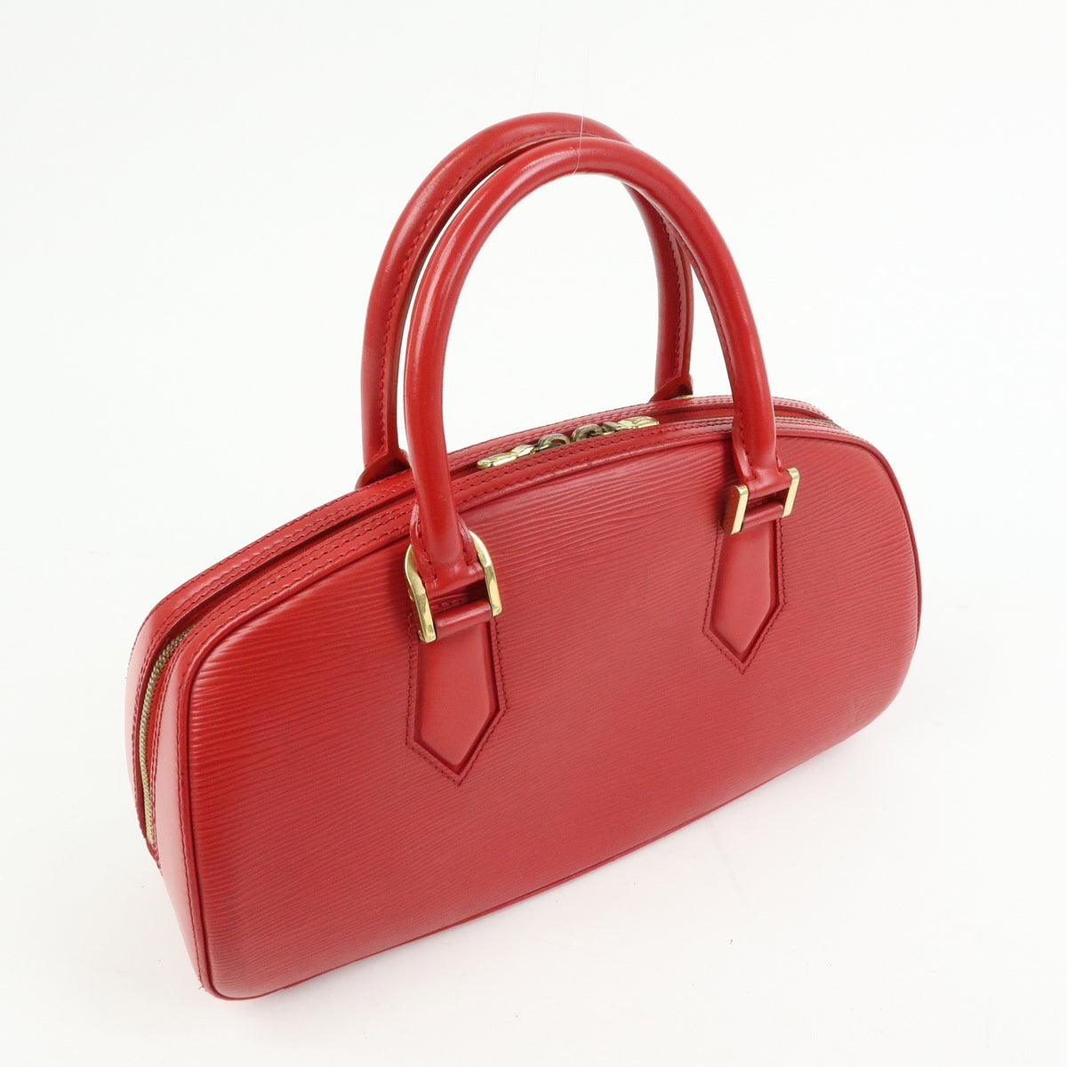 Louis Vuitton Jasmin Epi Leather, Red, Leather, Handbag