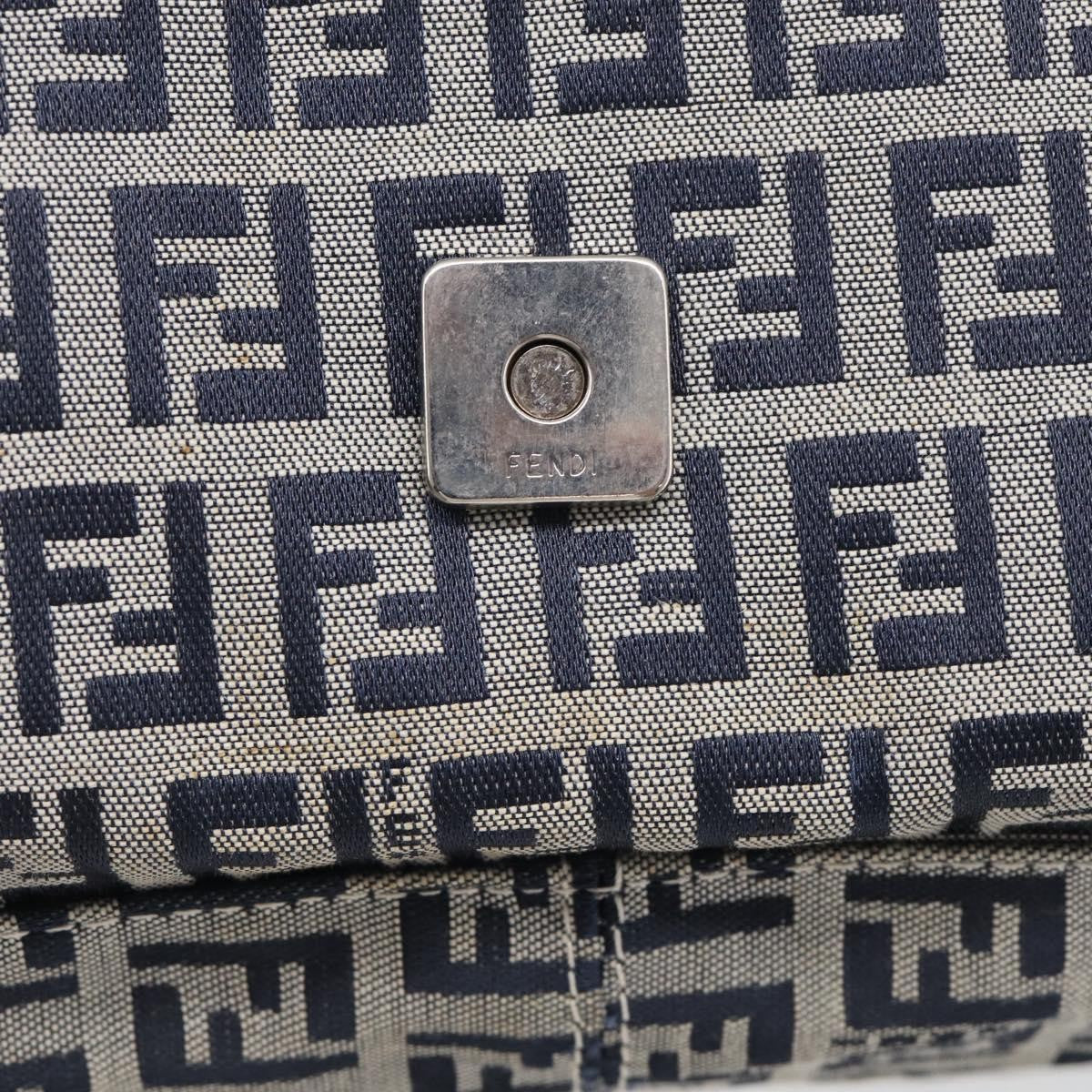 Fendi Fendi mamma baguette Monogram Canvas, Navy, Canvas, Handbag