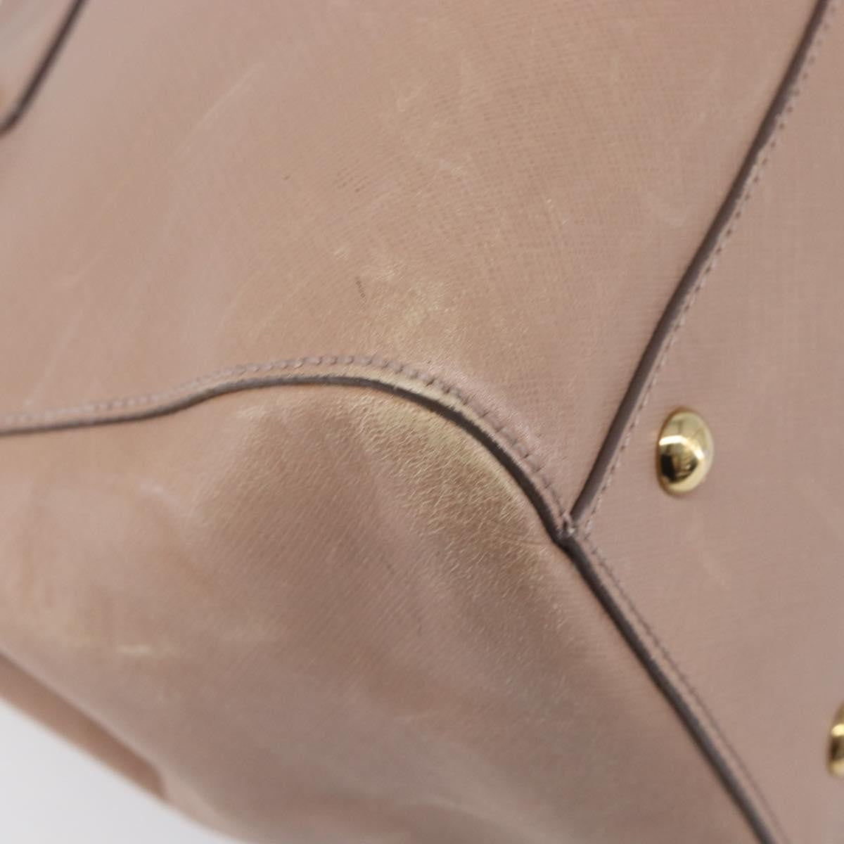 Salvatore Ferragamo Batik Leather, Beige, Leather, Tote Bag