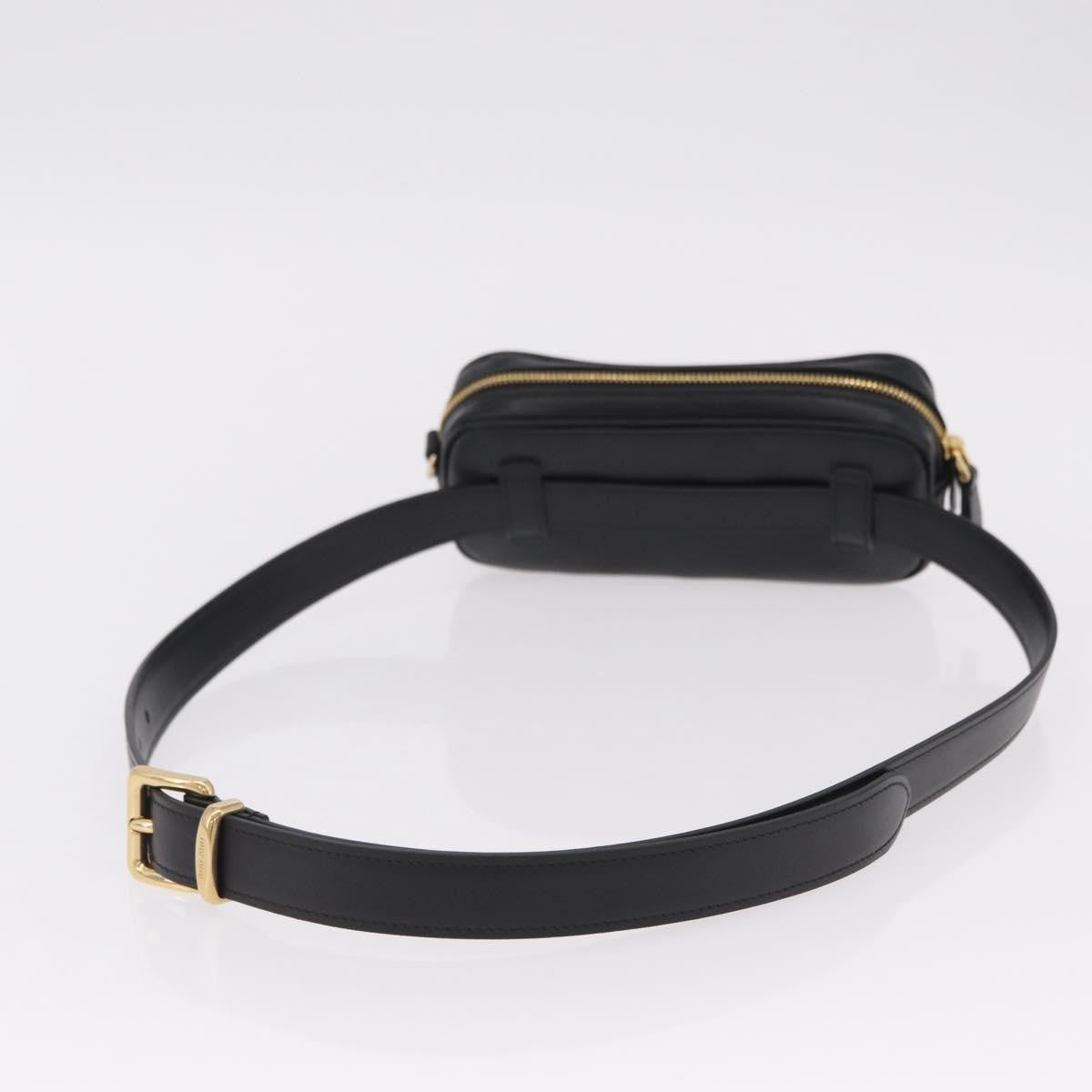 Miu Miu Arcadie Camera Leather, Black, Leather, Handbag