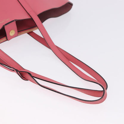 Saint Laurent Shopper Leather, Pink, Leather, Tote Bag