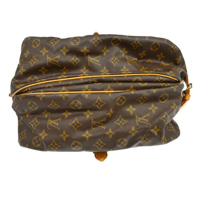 Louis Vuitton Saumur Monogram, Brown, Canvas, Shoulder Bag