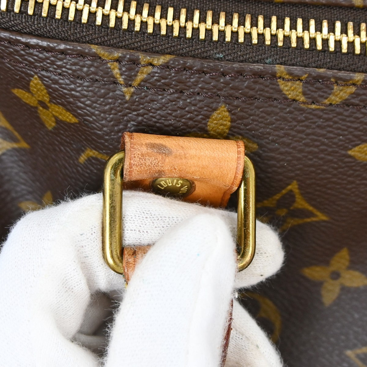 Louis Vuitton Keepall Monogram Canvas, Brown, Canvas, Travel Bag