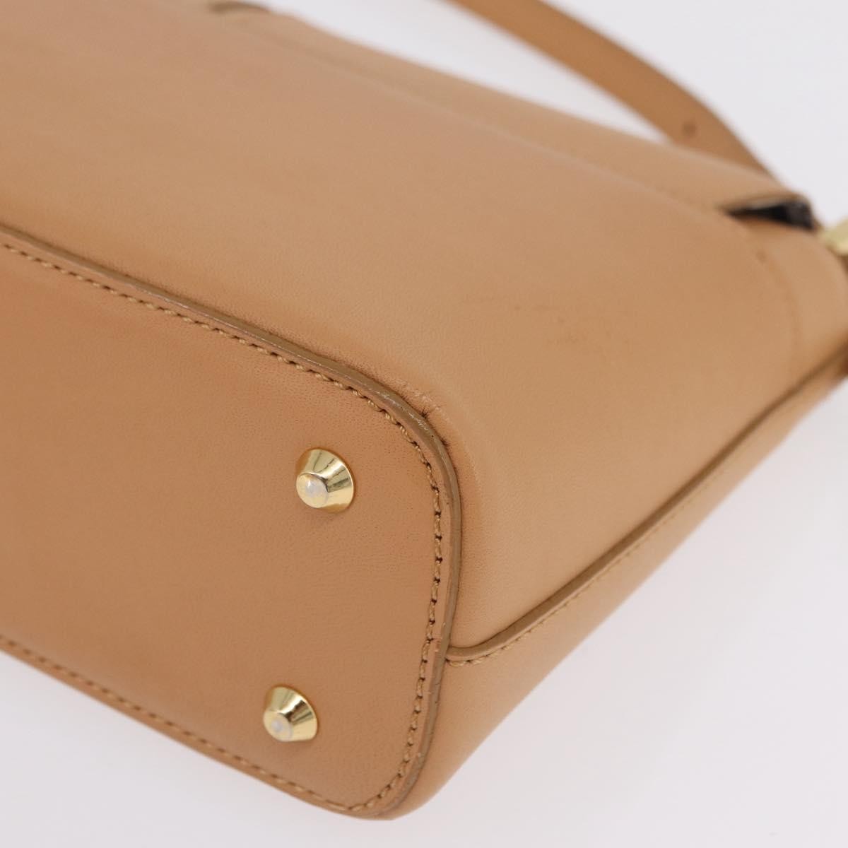 Burberry Shoulder Bag Leather, Beige, Leather, Shoulder Bag
