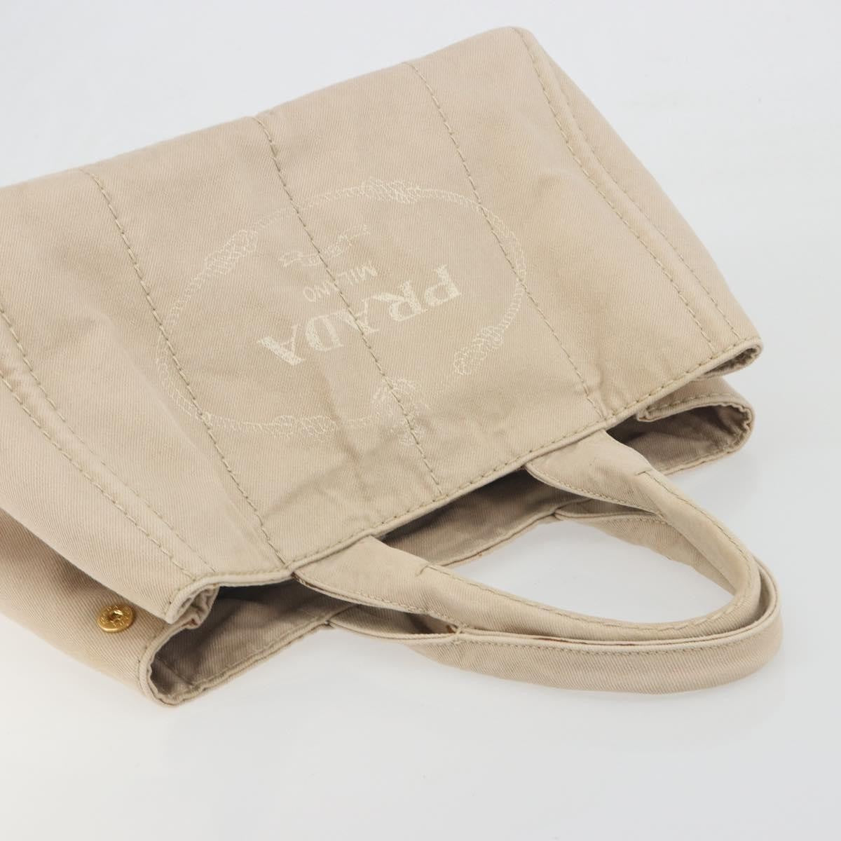 Prada Canapa Canvas, Beige, Canvas, Tote Bag