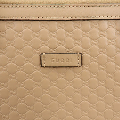 Gucci Margaux Microguccissima Leather, Beige, Leather, Tote Bag