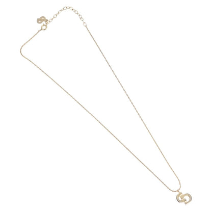 Christian Dior CD Pendant Metal, Gold, Metal, Necklace