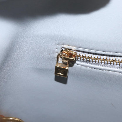 Louis Vuitton Houston Monogram Vernis, Yellow, Patent Leather, Handbag
