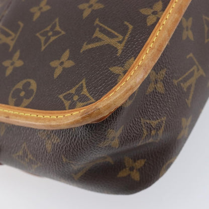 Louis Vuitton Sologne Monogram Canvas, Brown, Canvas, Handbag