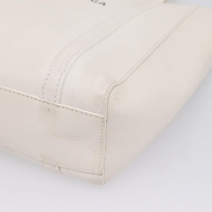 Balenciaga Everyday Leather, White, Leather, Tote Bag