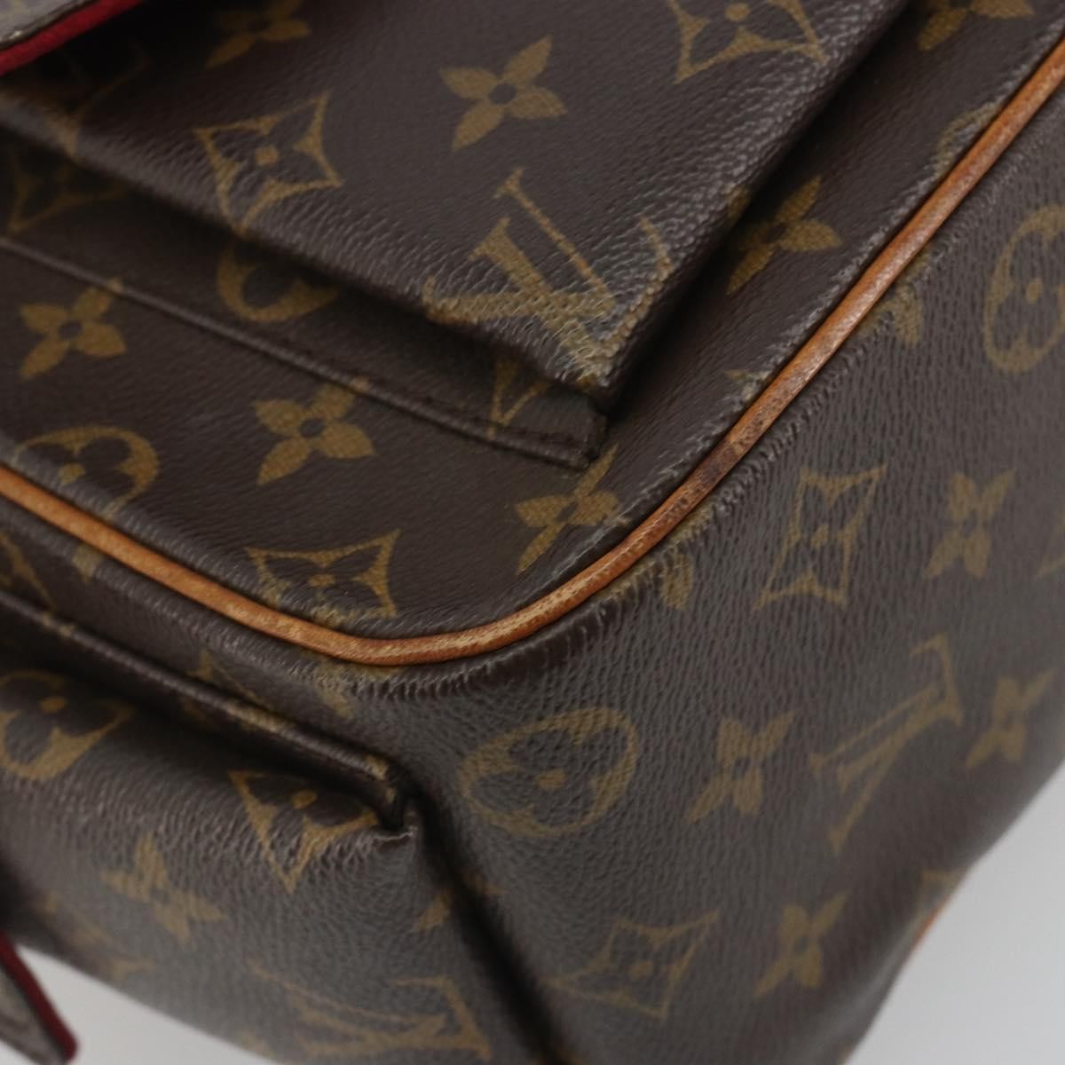 Louis Vuitton Excentri-Cite Monogram Canvas, Brown, Canvas, Handbag